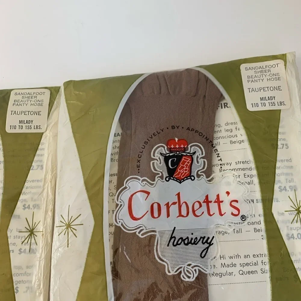 Corbetts VTG Pantyhose Lot of 2‎